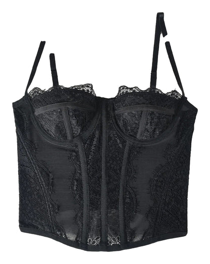Plus Size Gothic Corset Top In Multiple Colors
