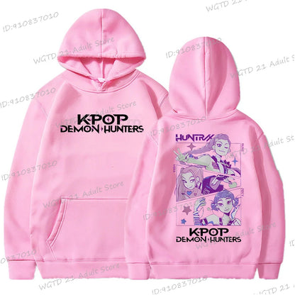 Korean Anime Hoodie For Women KPOP Style