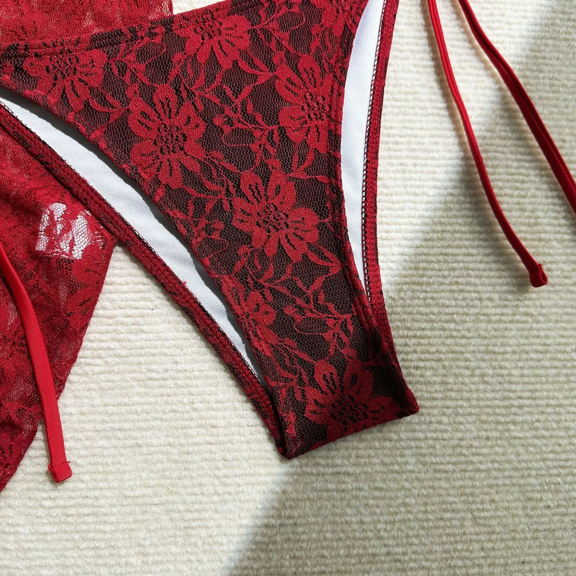 Lace Bikini Set for Women with Swimsuits