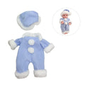 Baby Doll Winter Plush Pajama Set and Socks Accessories for 13 Inch Dolls