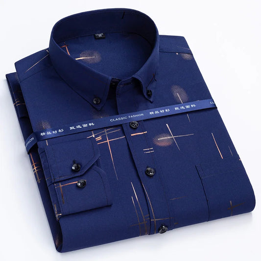 Mens Non-Iron Dress Shirts Stylish & Comfortable
