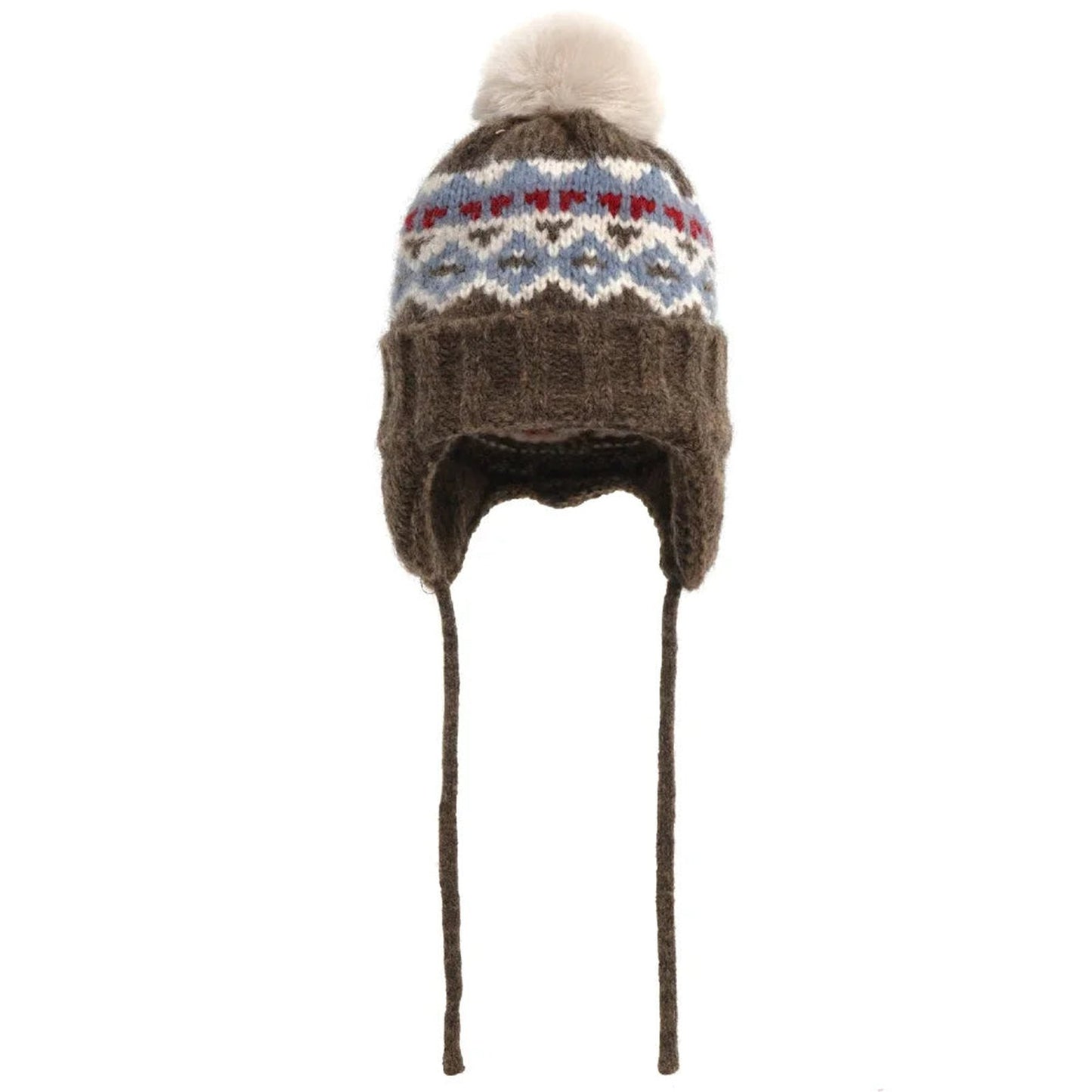 Womens Winter Beanie With Pompom