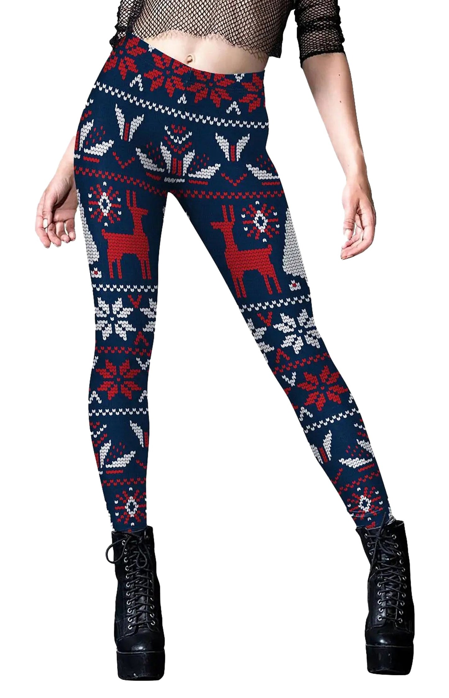 Christmas Leggings For Women Festive Style