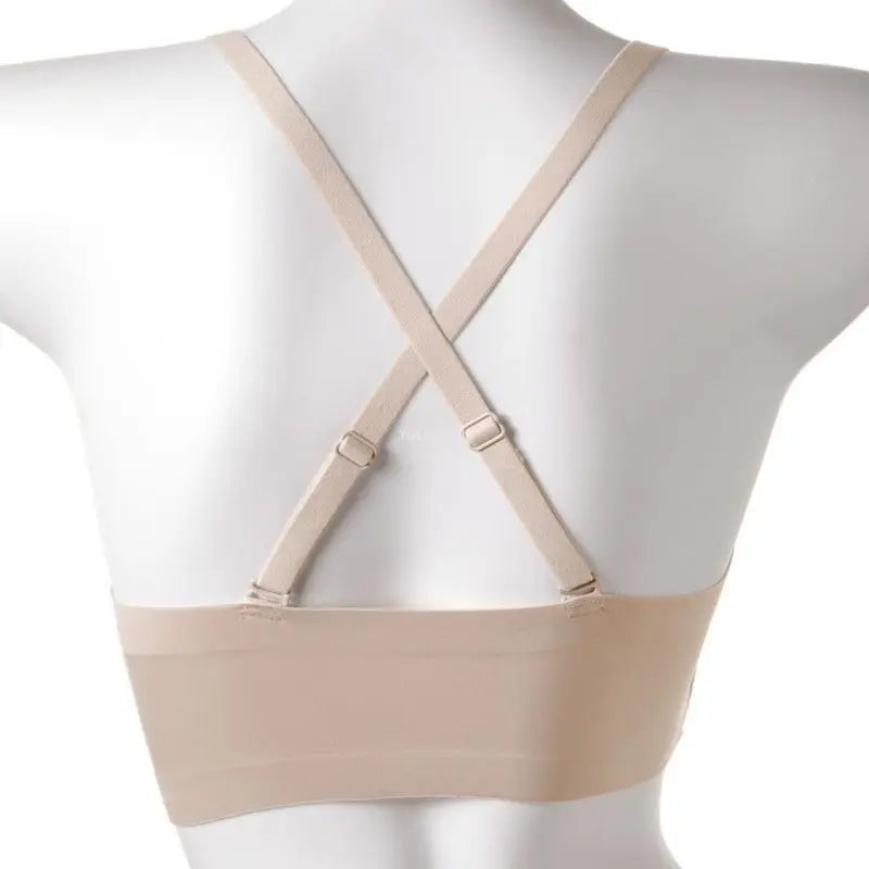 Strapless Bra for Enhancing Bust Shape