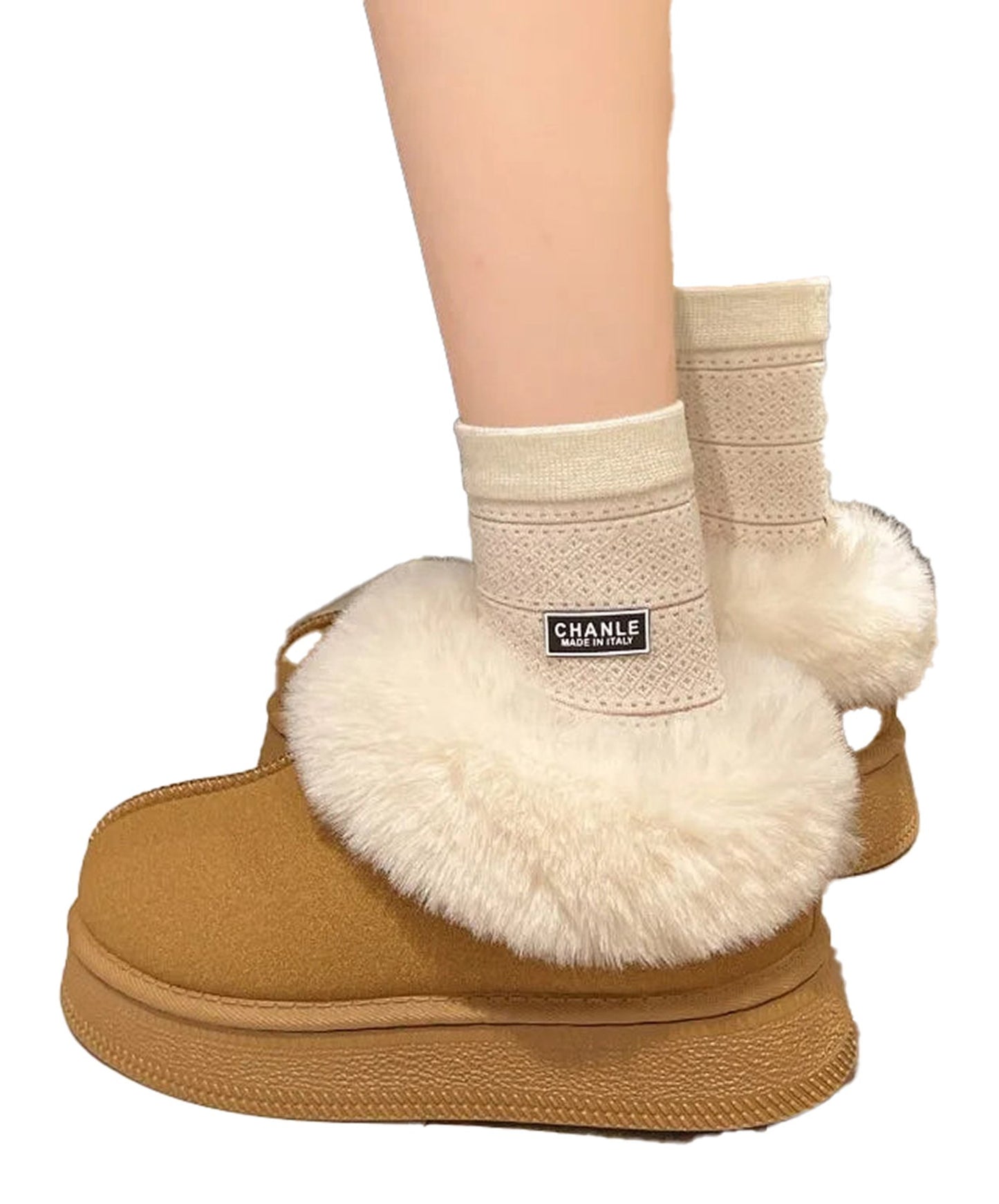 Faux Fur Winter Boots For Women