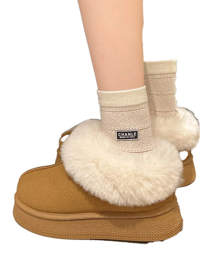 Faux Fur Winter Boots For Women