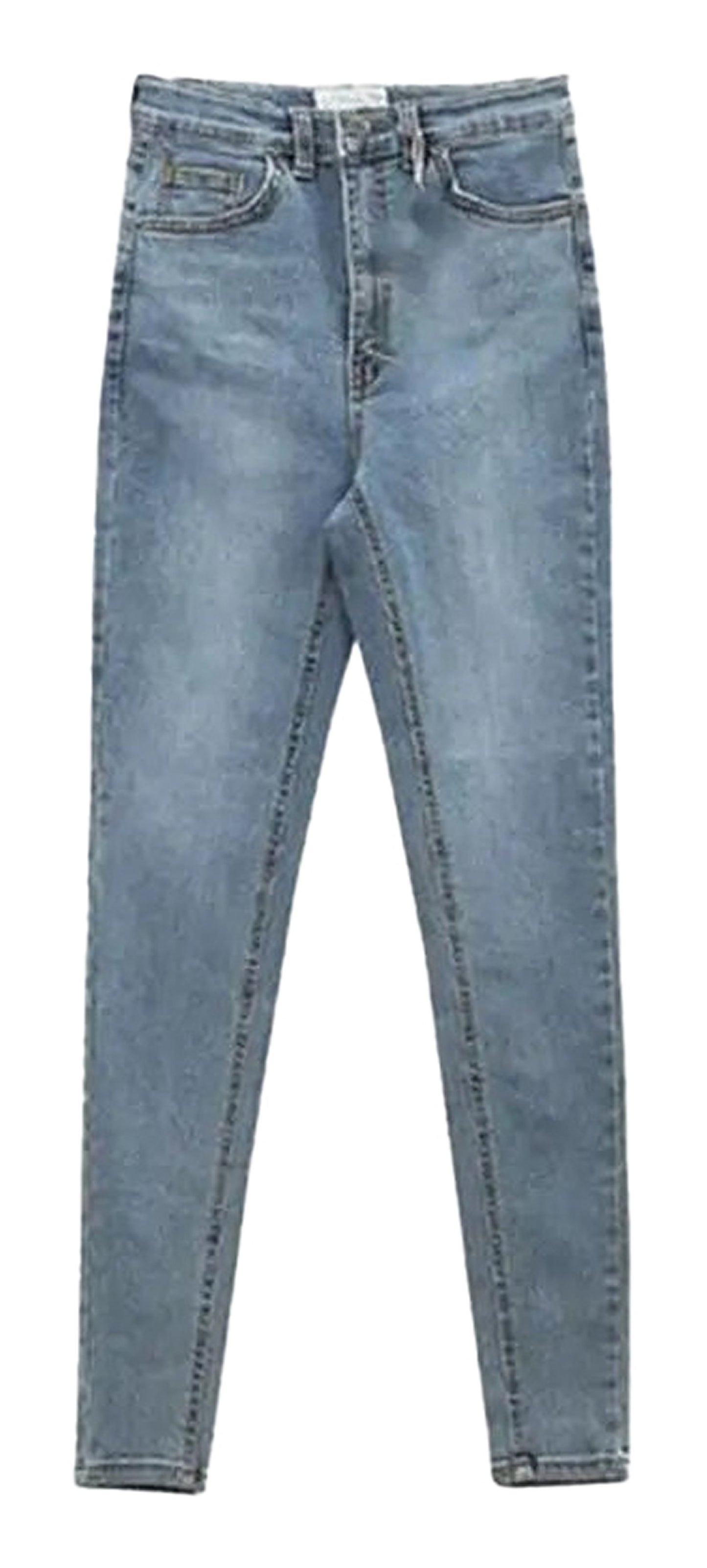 Women High Waist Skinny Jeans For Trendy Fit