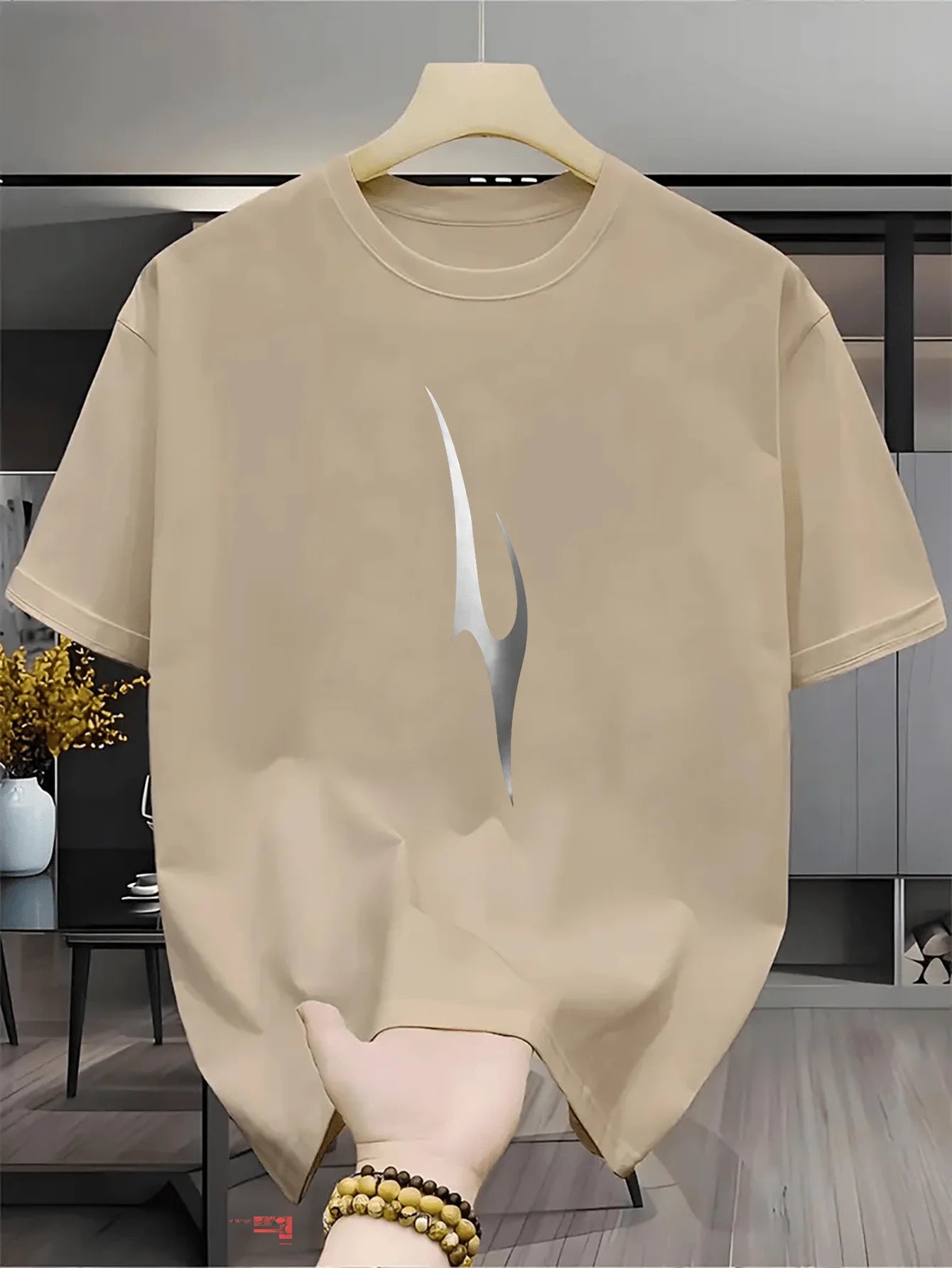 Graphic Men's T Shirt - Trendy Style