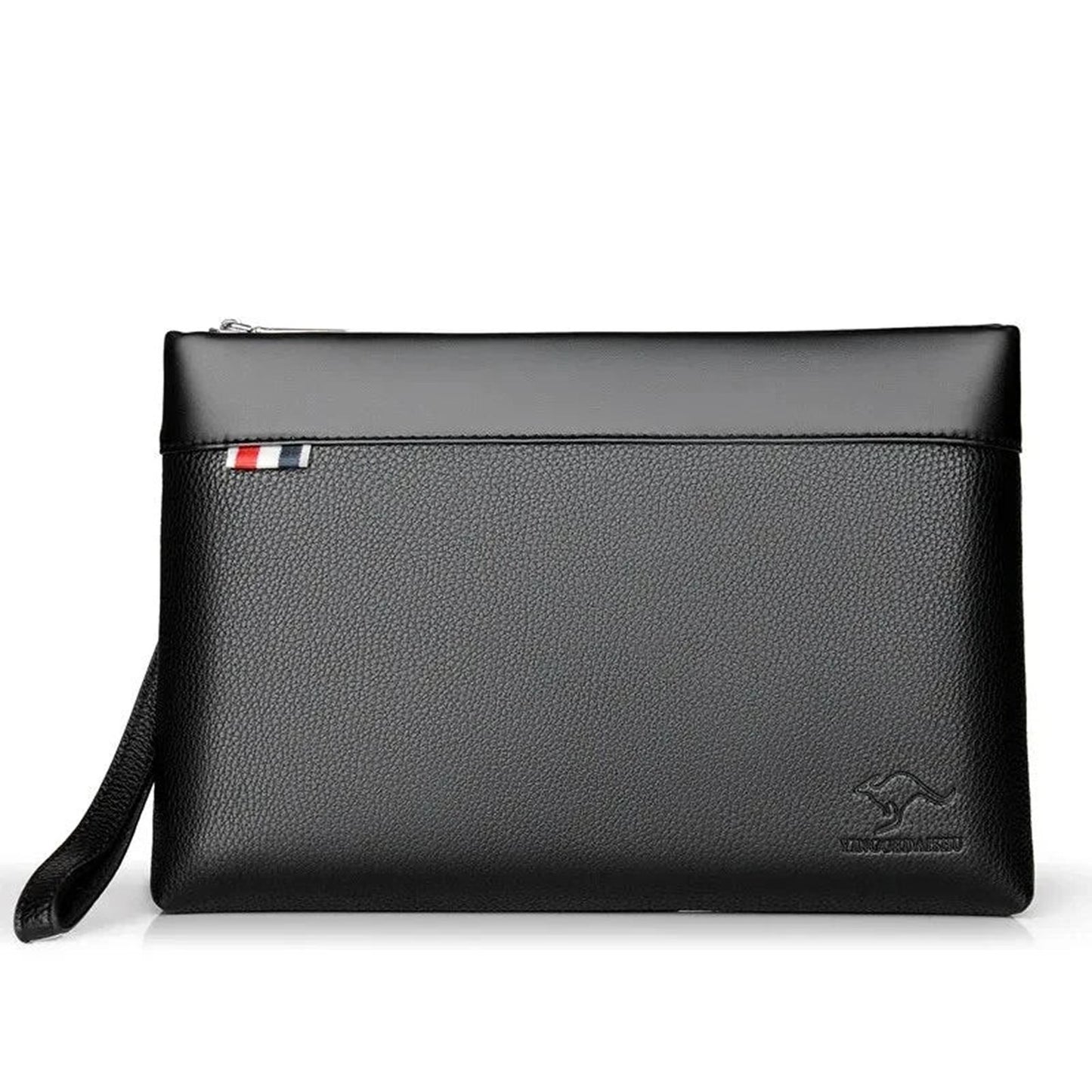 Mens Designer Leather Clutch Bag