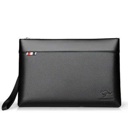 Mens Designer Leather Clutch Bag