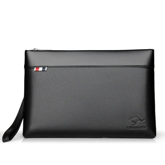 Mens Designer Leather Clutch Bag