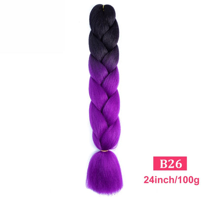 Ombre Braiding Hair Extensions Trendy Styles
