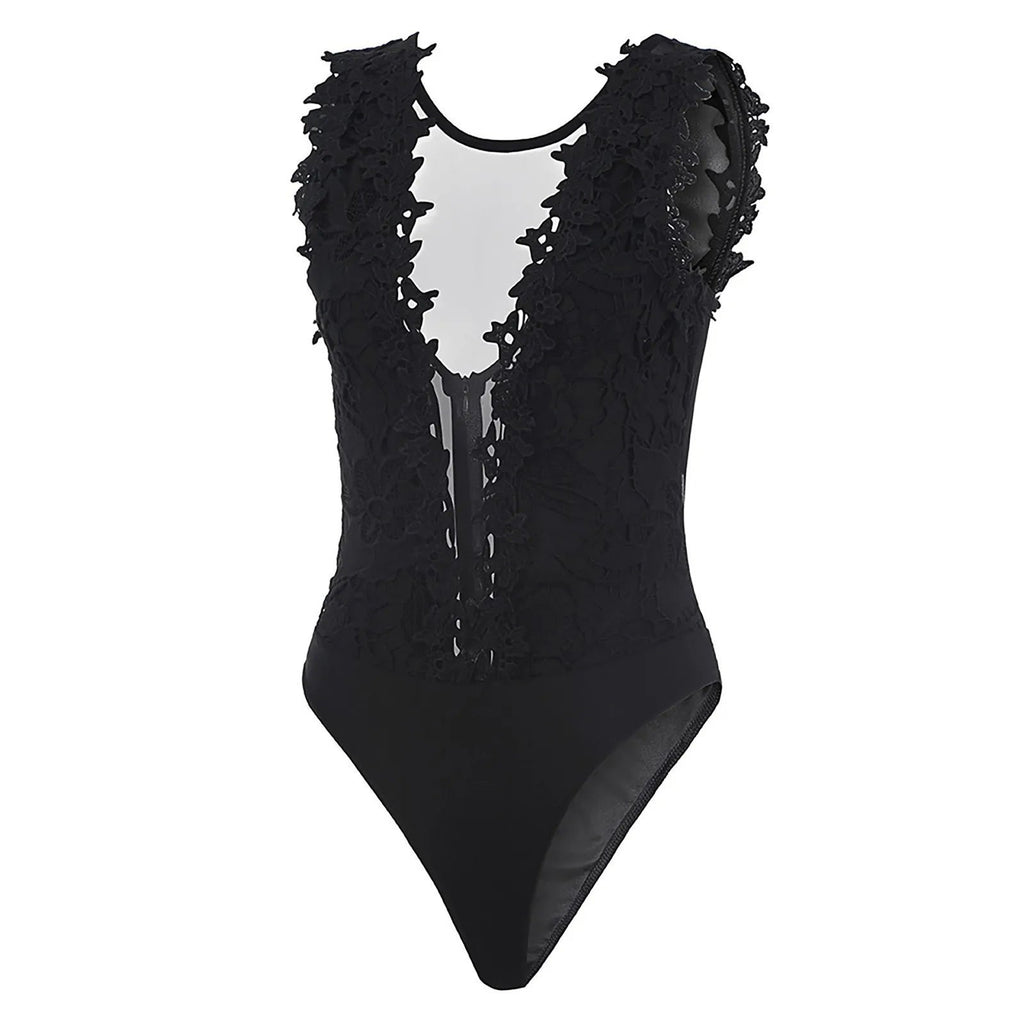 Lace Lingerie Bodysuit For Women