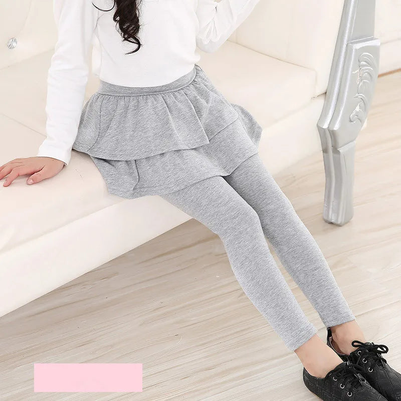 Toddler Girls Skirt Pants Cotton Leggings