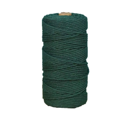 3mm 100M Macrame Cord Rope Cotton Twine Thread String Crafts DIY