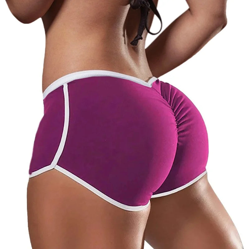 Womens Summer Yoga Shorts Trendy Comfort
