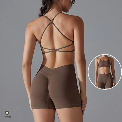 Scrunch Butt Yoga Shorts For Women