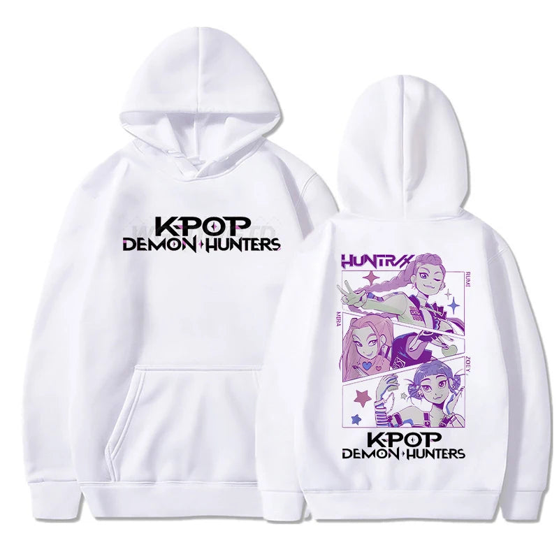 Korean Anime Hoodie For Women KPOP Style