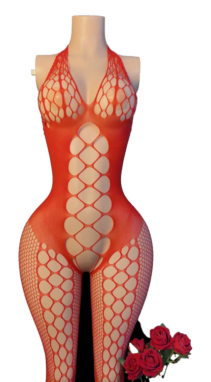 Sexy Fishnet Lingerie Set For Bold Style