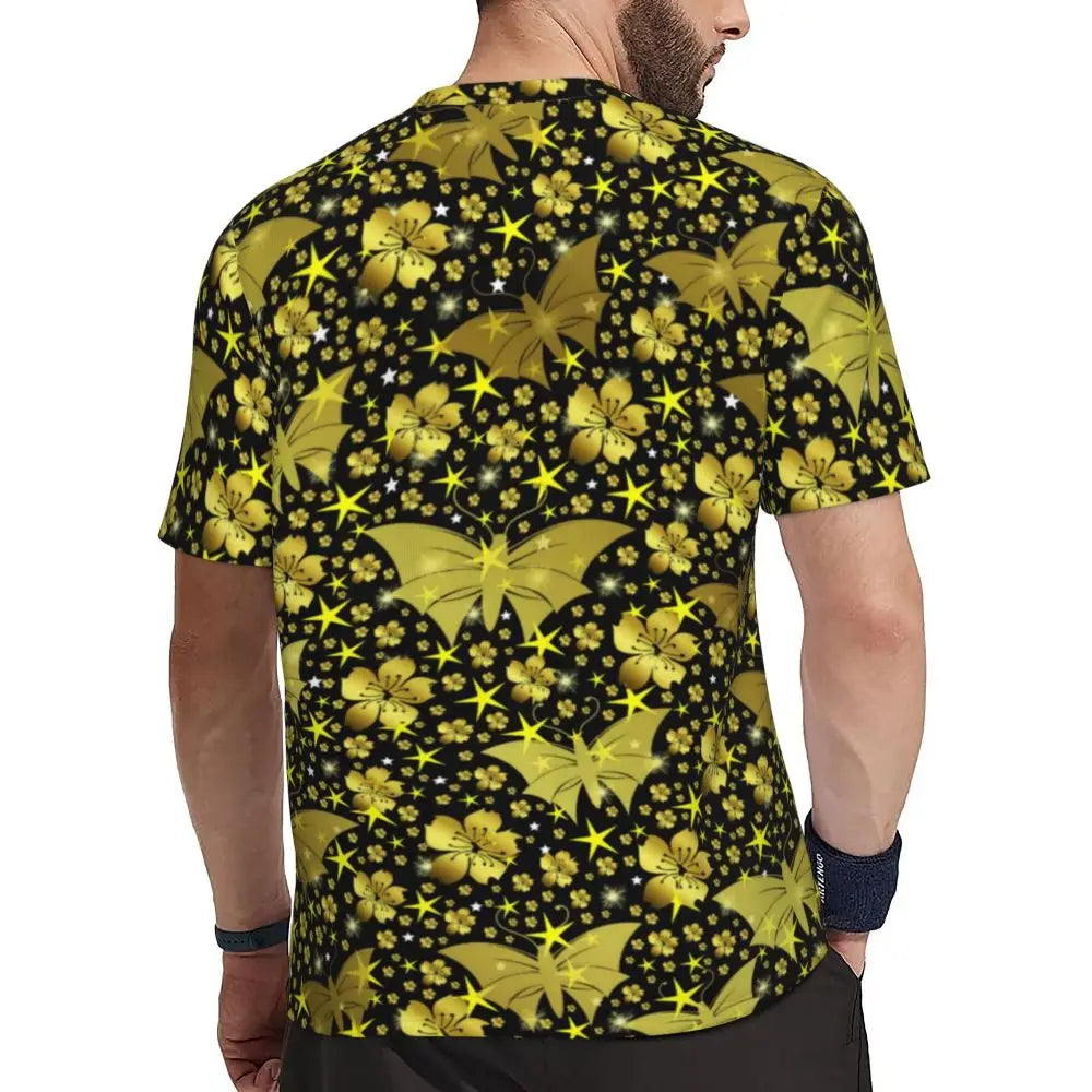 Graphic Tee Clothing - Red Glitter Style
