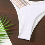 Stunning Two-Tone Bikini Set