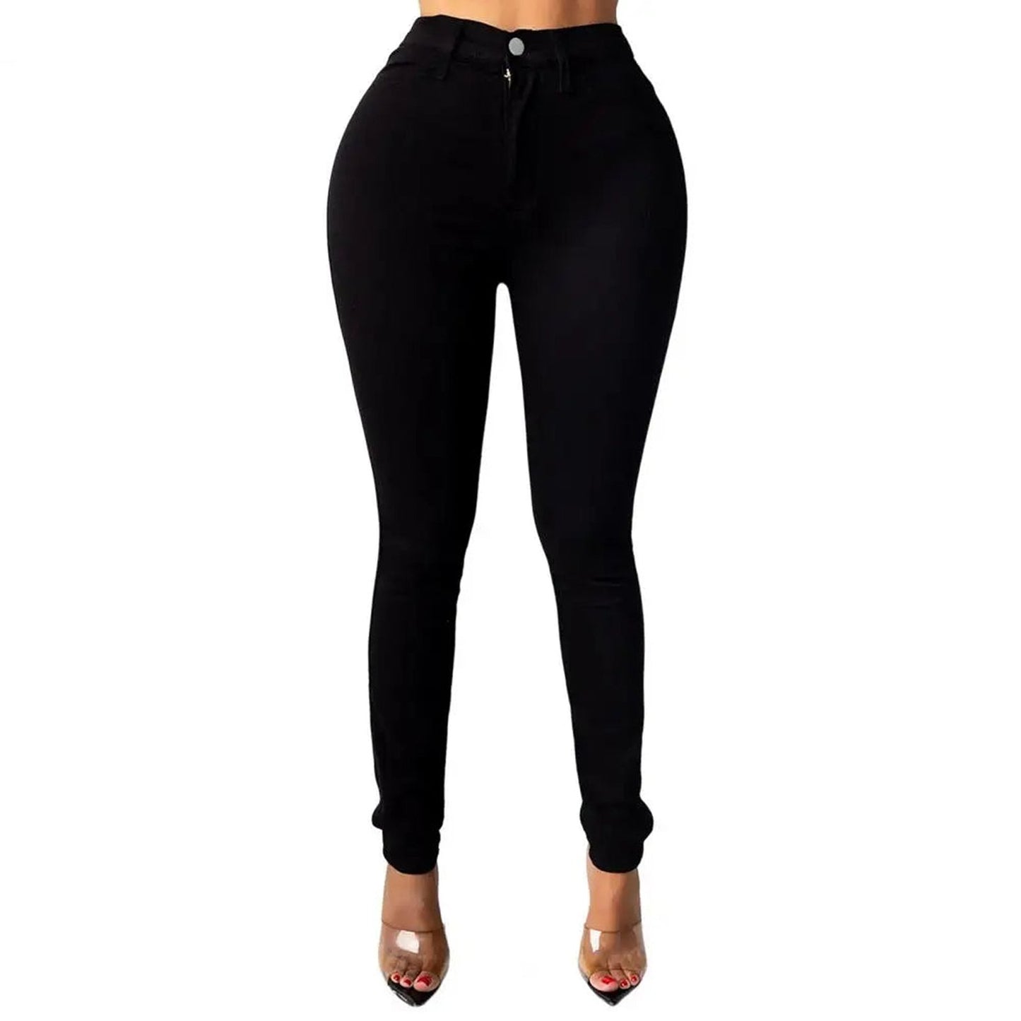 High Waisted Skinny Jeans For Women