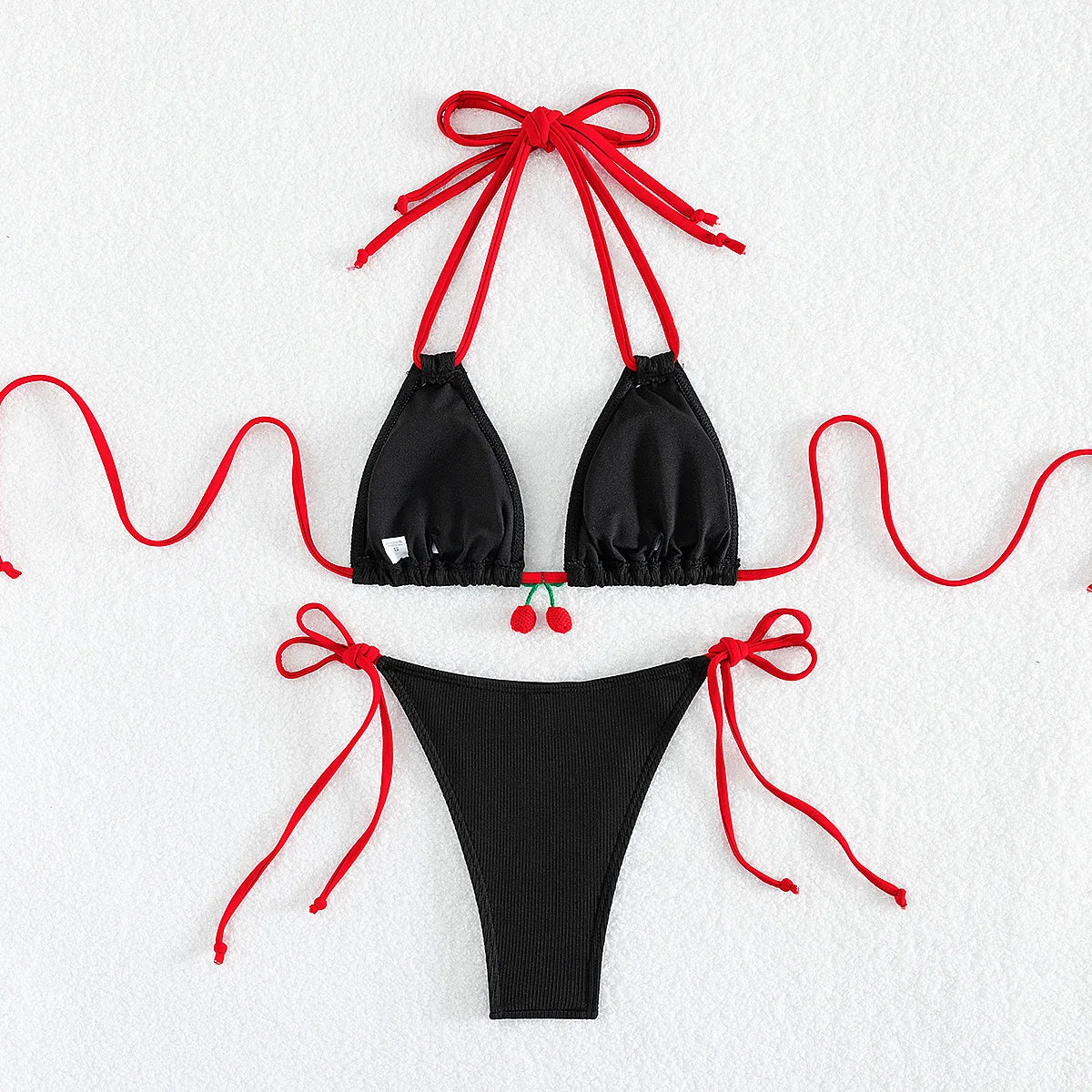 Beugel Bikini Set with Cherry Detail