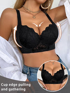 Push Up Bra with Lace Detailing