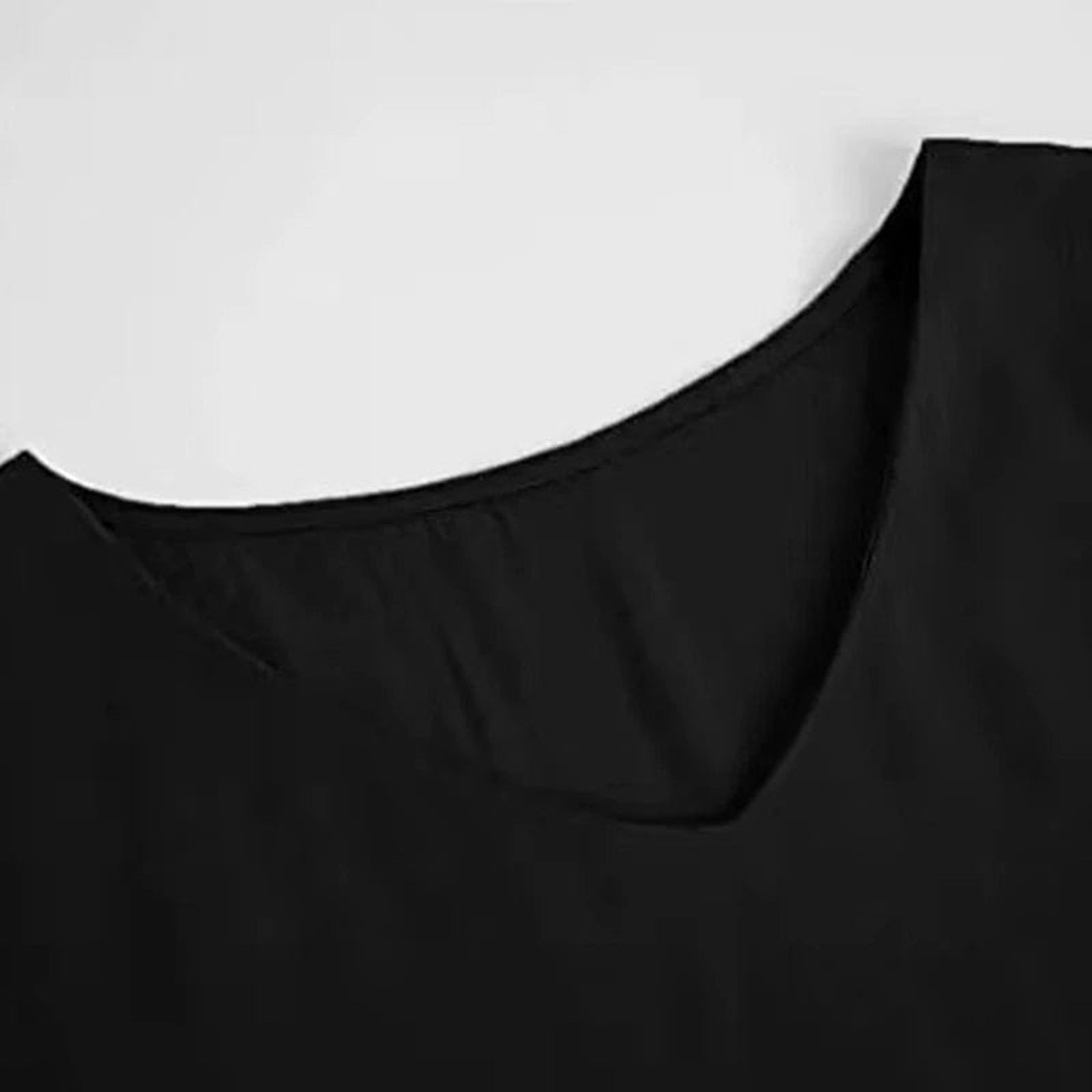 Womens V-Neck Mini Dress In Various Colors
