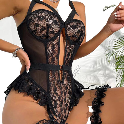 Sexy Lingerie Set For Women Bodysuit