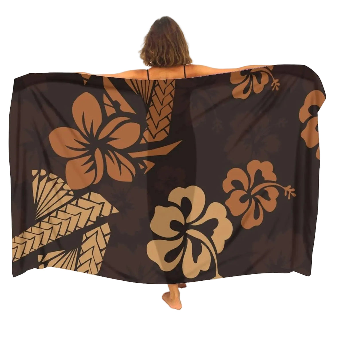 Polynesian Beach Sarong Skirt for Women