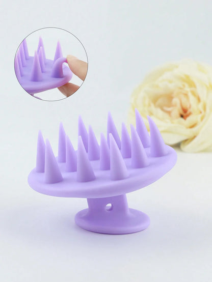 Silicone Scalp Massage Brush Set