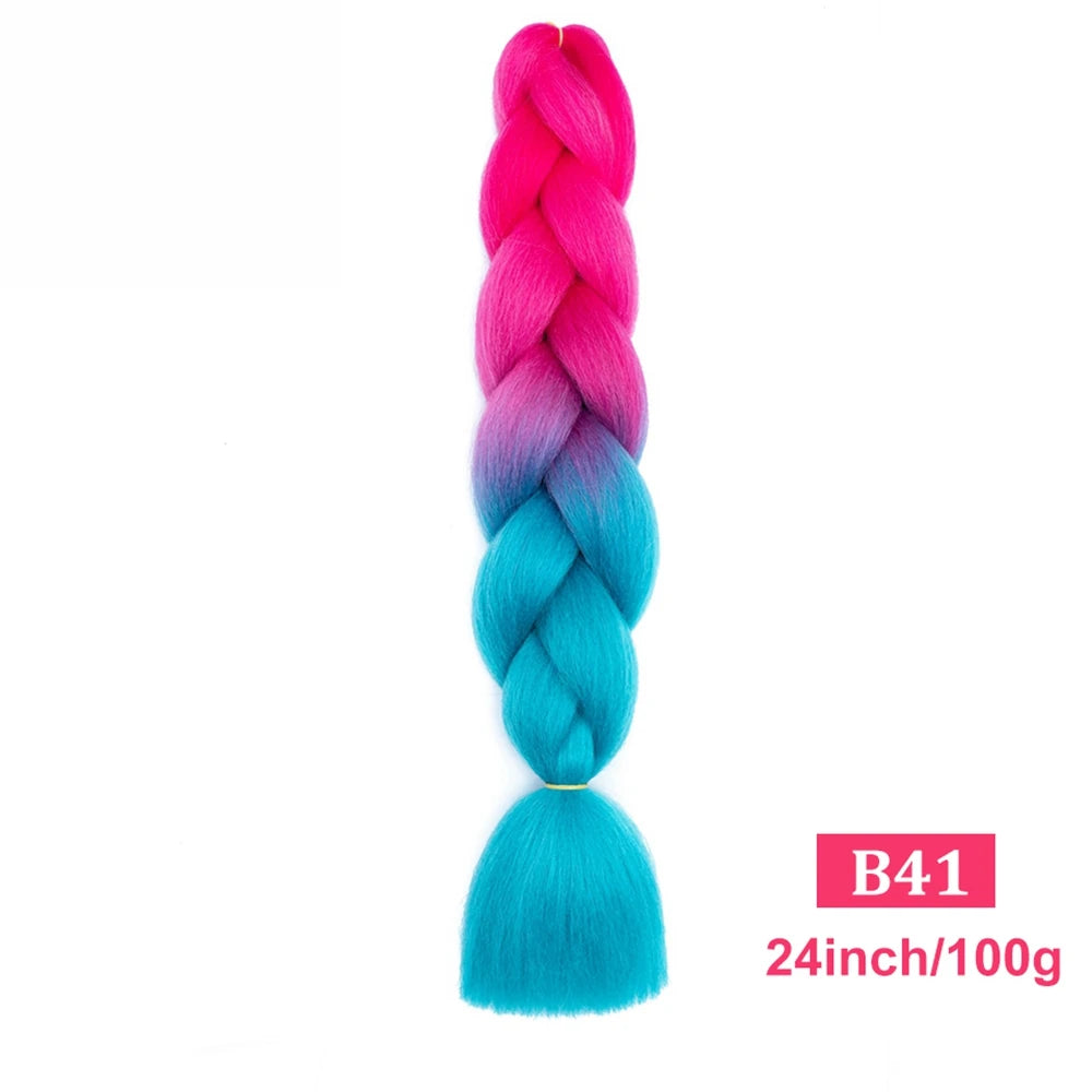 Ombre Braiding Hair Extensions Trendy Styles