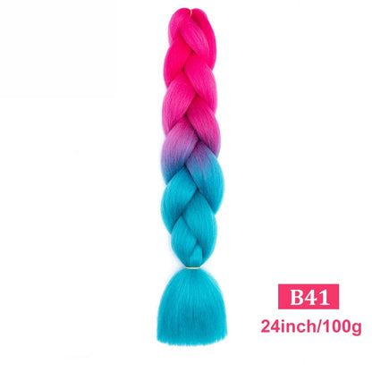 Ombre Braiding Hair Extensions Trendy Styles
