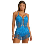 Women's Belly Dance Costume Set - Sexy Exotic Rave & Latin Dancewear