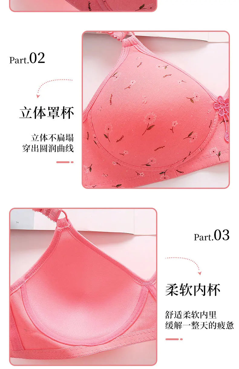 Comfortable Bra with Underwire Support