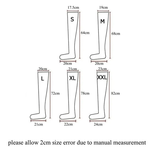 Sexy PVC Thigh High Stockings For Bold Style