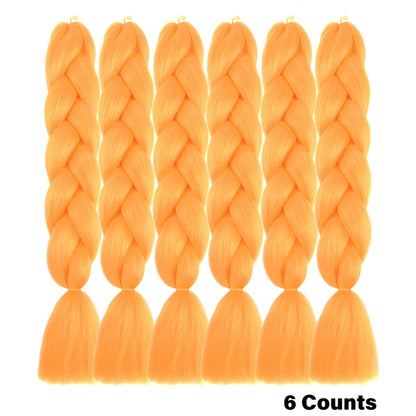 Ombre Crochet Braiding Hair Extensions