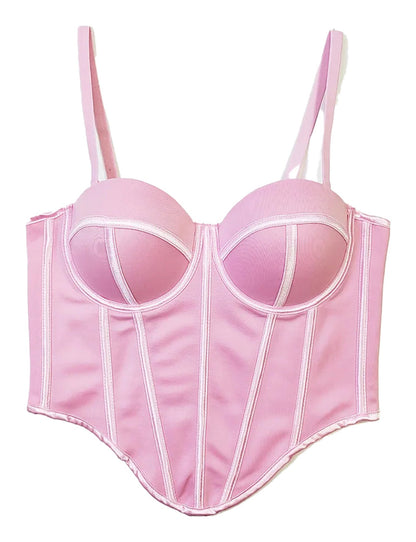 Sexy Red Corset Top For Women