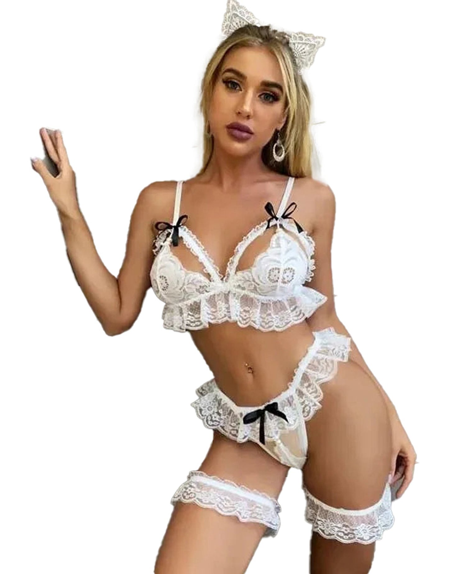 Sexy Lace Lingerie For Women Teddy