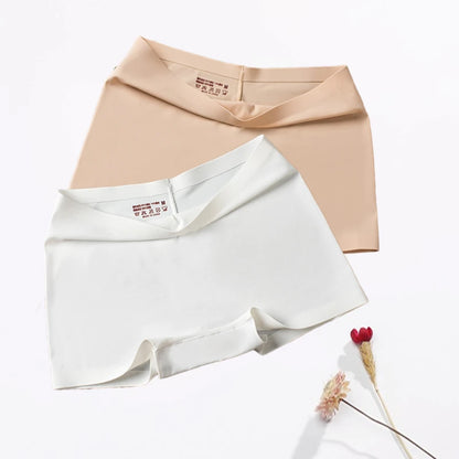 Womens Ice Silk Boyshort Underwear