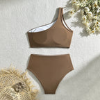 Women's Swimwear: Chic One-Shoulder Bikini