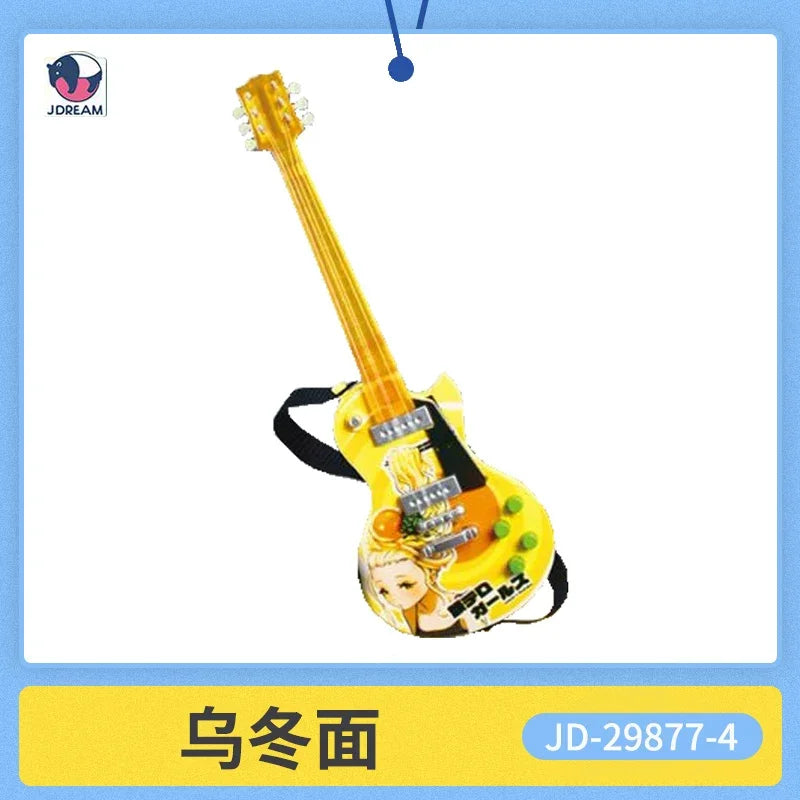 Guitar Instrument Gashapon Cute Cartoon Desktop Ornament