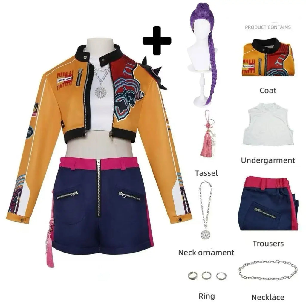 Kpop Demon Hunters Cosplay Outfit