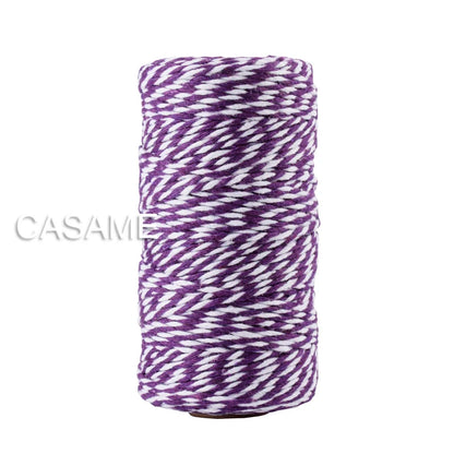 12 ply thick Cotton Bakers Twine String Cord Rope Rustic DIY Craft Twine 100m Spool