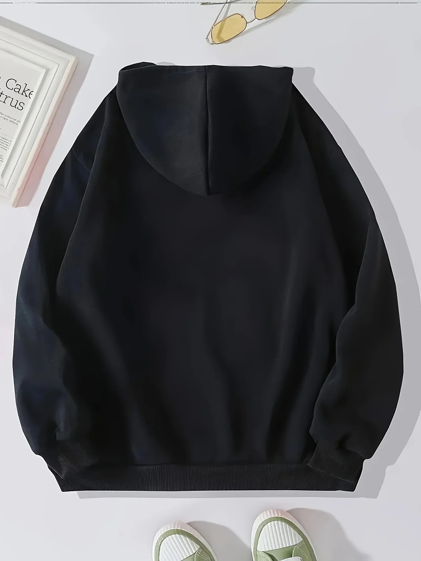 Oversized Fleece Hoodie Unisex Trendy Style