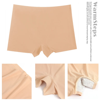 Womens Ice Silk Boyshort Underwear