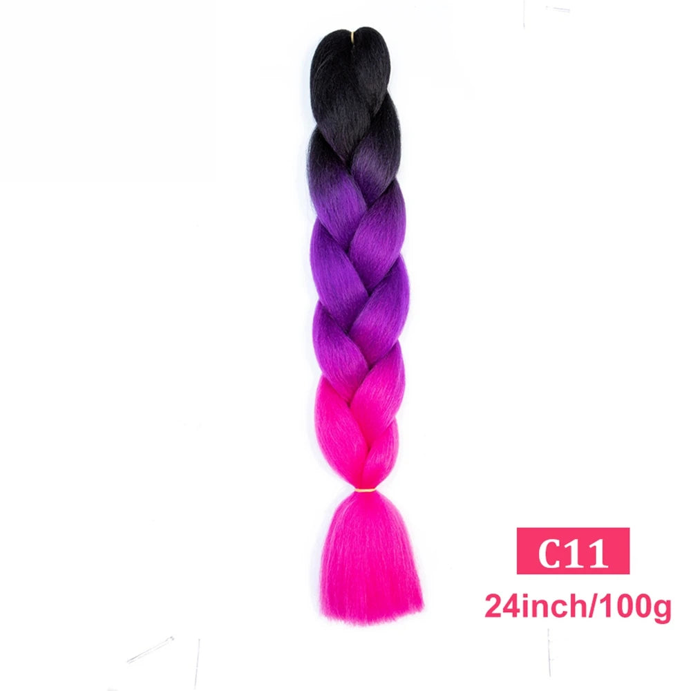 Ombre Braiding Hair Extensions Trendy Styles
