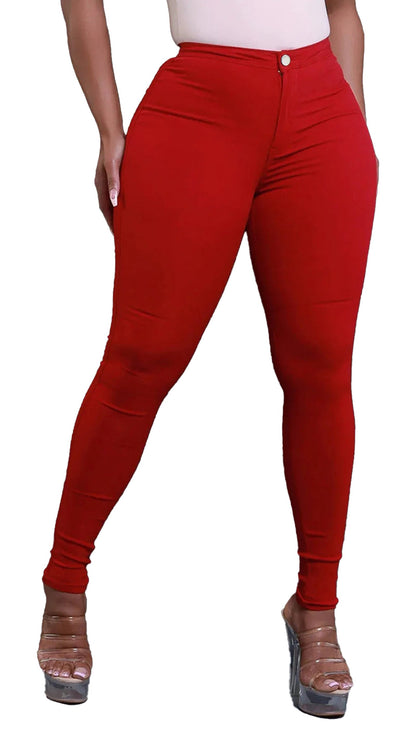 Womens High Waisted Skinny Jeans