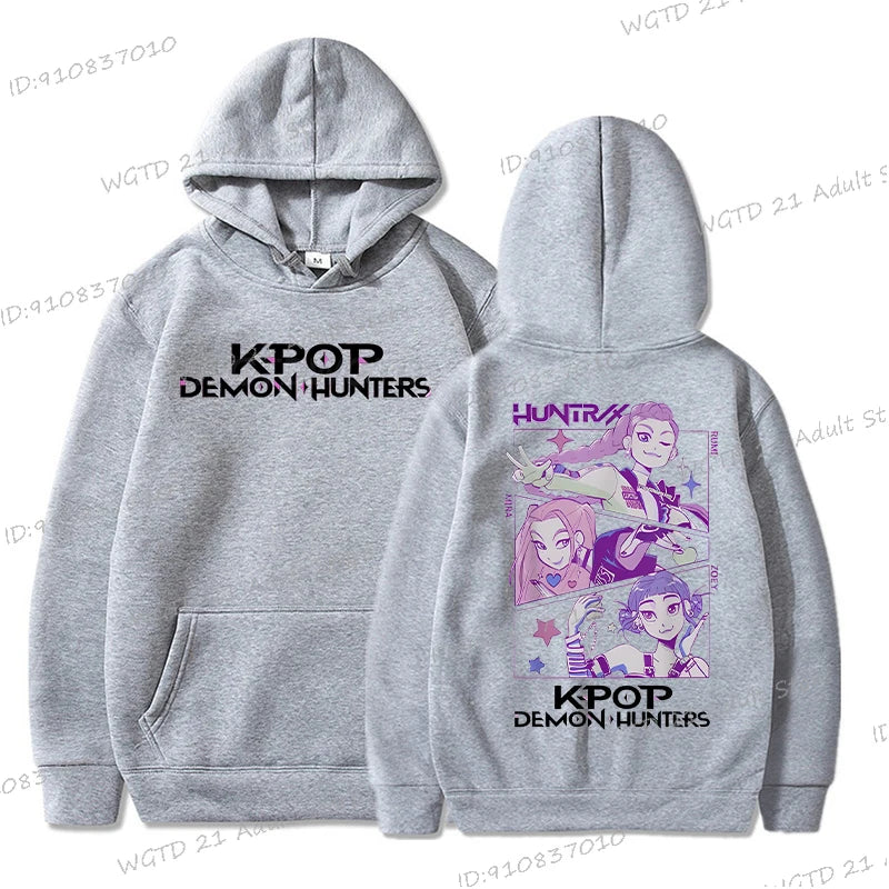 Korean Anime Hoodie For Women KPOP Style